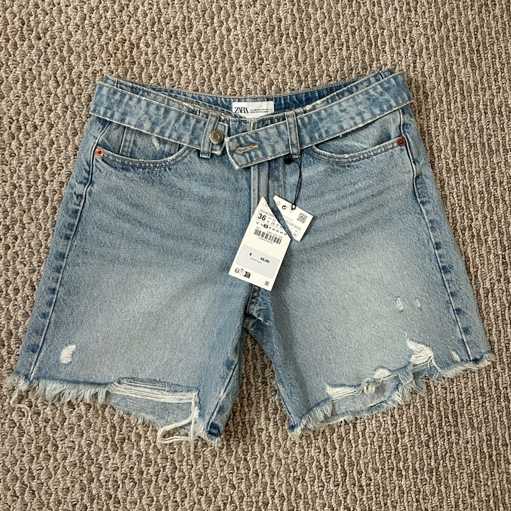 Zara NWT jean shorts